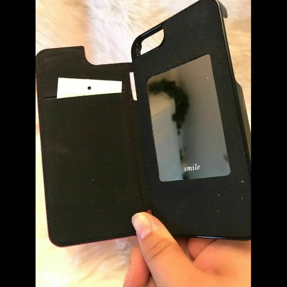 NWD $70 kate spade new york 'Cedar Street' iPhone 6 & 6s Case Leather +Mirror #8